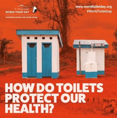 How do toilets protect our health?