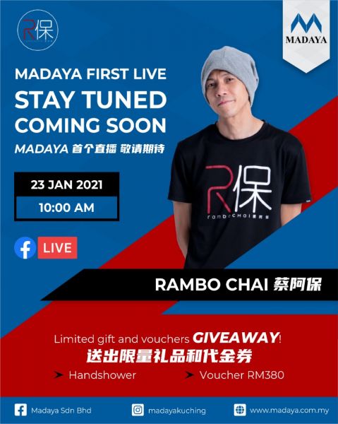 【Watch live & Win gifts and vouchers】