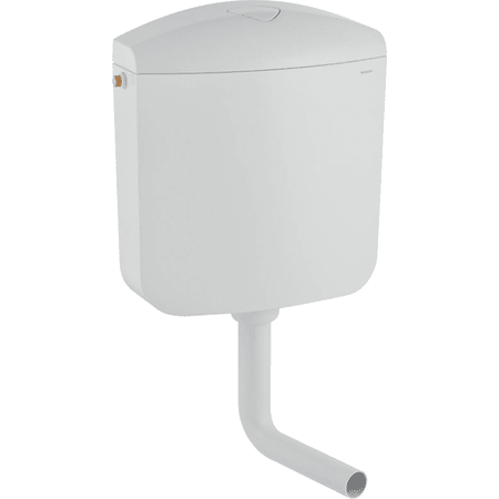 Geberit exposed cistern AP117, dual flush, lateral or rear centre water supply connection