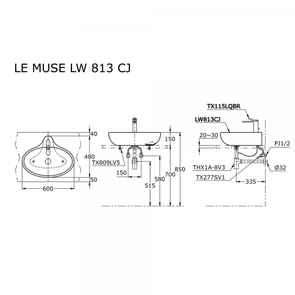 LE MUSE LW 813 CJ