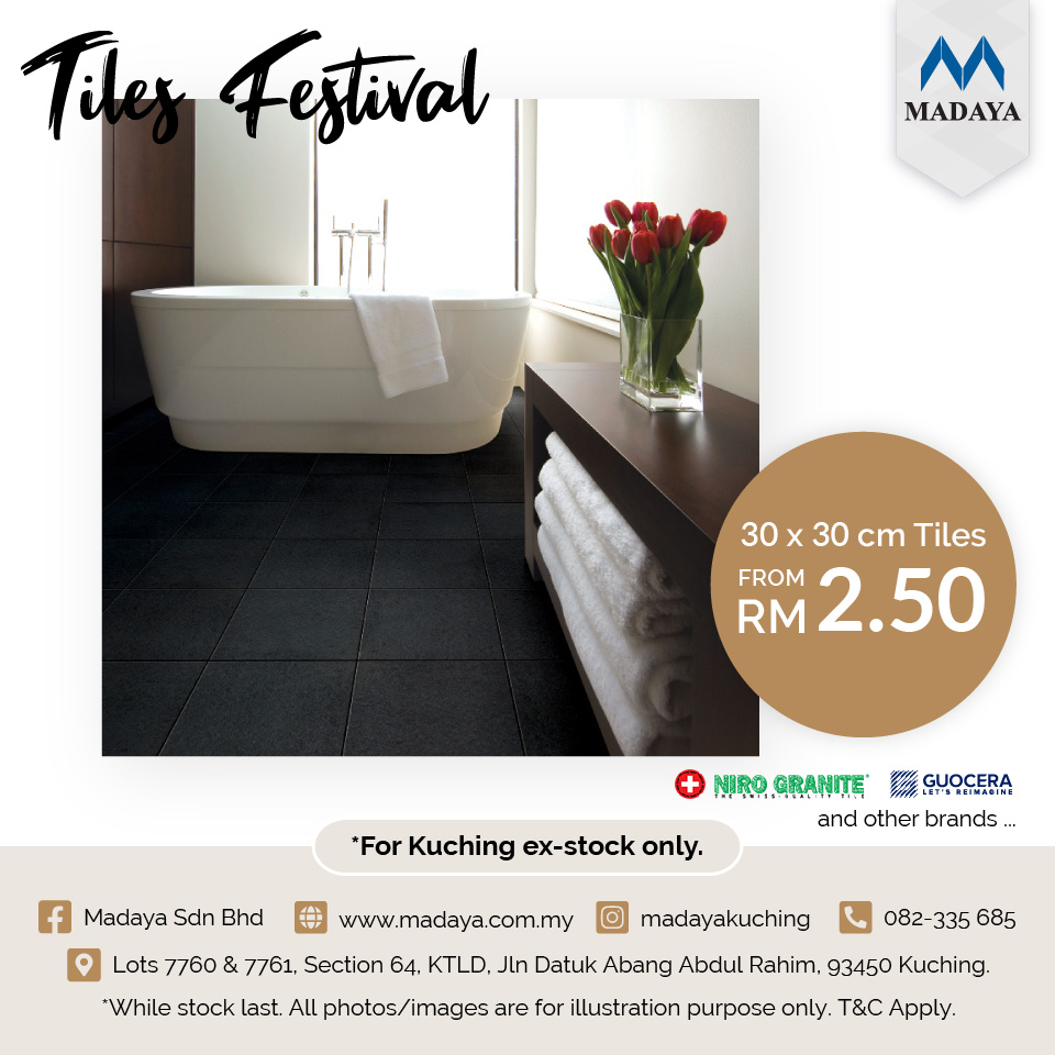 October Tiles Festival Promo is here!