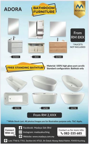 38th Anniversary Event - ADORA bathroom collection