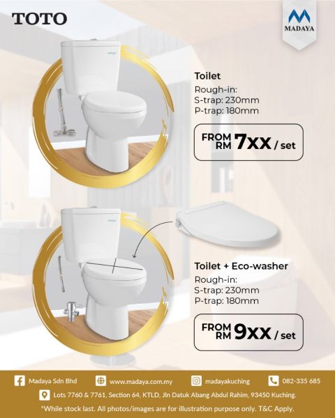 TOTO toilet and combo sales