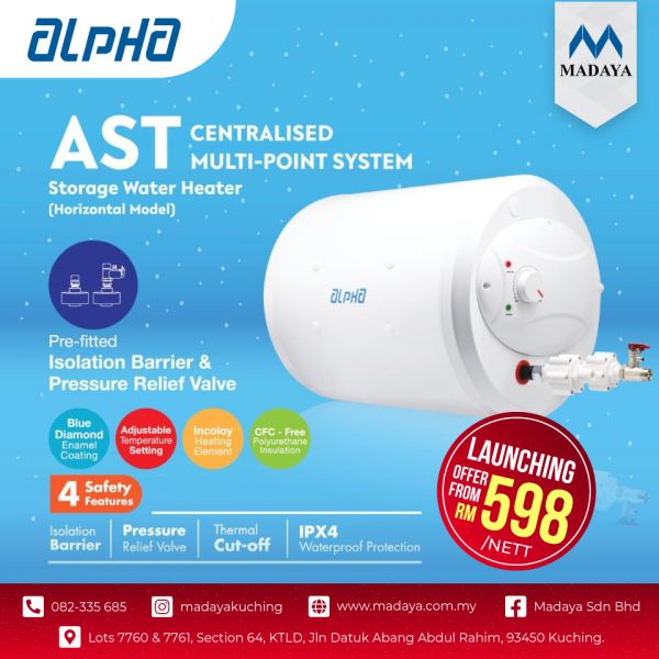 Alpha Storage Water Heater